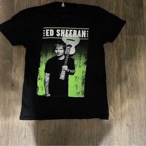 Black Ed Sheeran Graphic T-Shirt